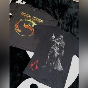 Mortal Kombat & Assassins Creed Tees